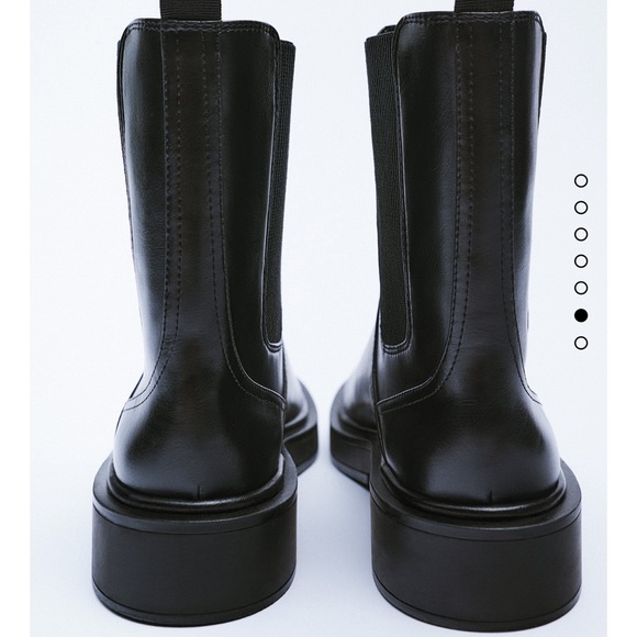 Zara low heel ankle boot - Picture 4 of 6